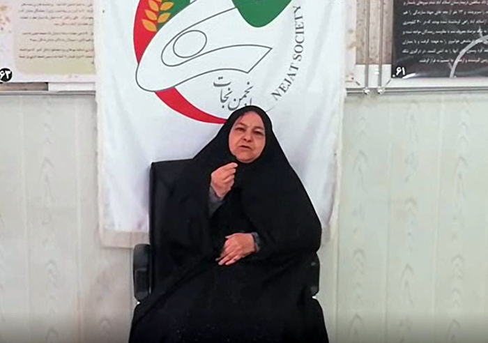 صحبتهای مادر حمید رضا اسماعیل بیگی در گردهمایی انجمن نجات تیر ۱۳۹۹ + فیلم