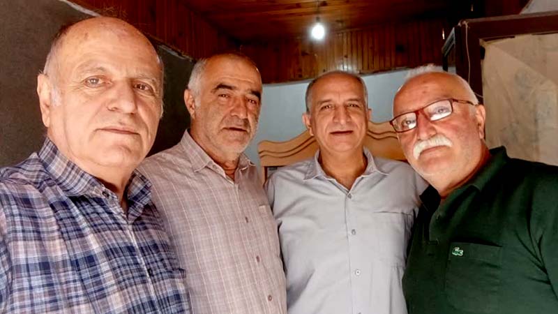 دیدار اعضای انجمن نجات مازندران با برادر احمد اسماعیل پور