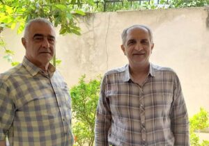 ملاقات اعضای انجمن نجات مازندران با برادر بهزاد فرخی