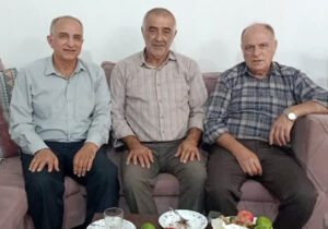 ملاقات اعضای انجمن نجات مازندران با حمید فرخی