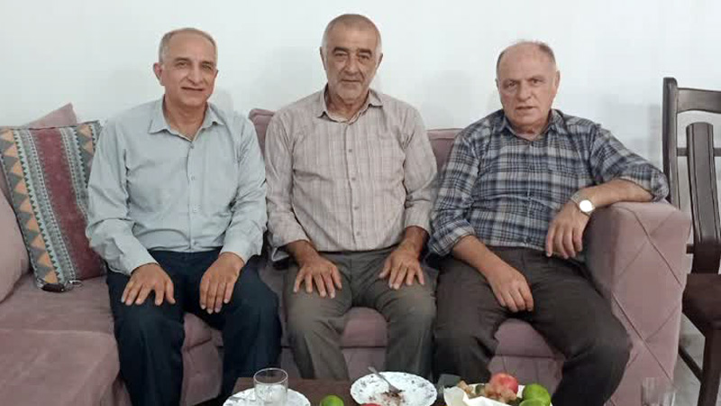 ملاقات اعضای انجمن نجات مازندران با حمید فرخی