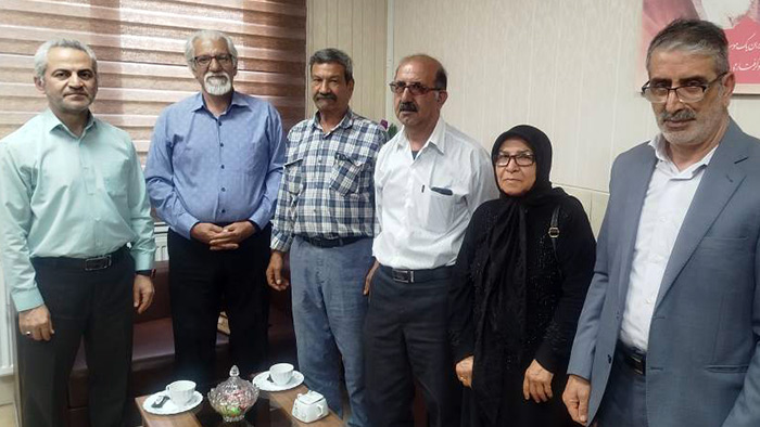 ملاقات اعضای انجمن نجات فارس با مدیر کل هلال احمر 