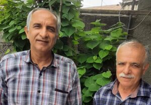 دیدار اعضای انجمن نجات مازندران با برادر راضیه قدمی