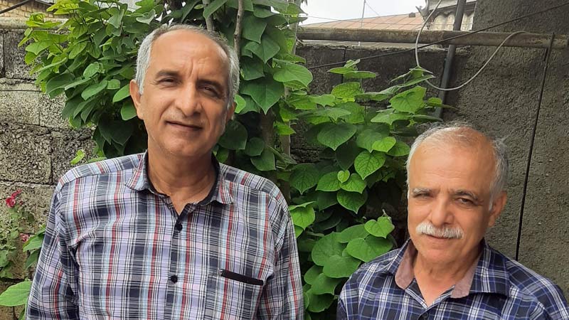 دیدار اعضای انجمن نجات مازندران با برادر راضیه قدمی