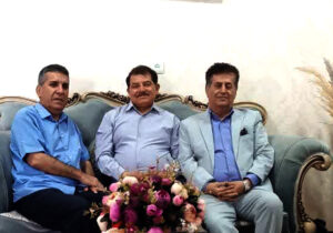 دیدار اعضای انجمن نجات خوزستان با خانواده محمد قاسم مطیعی قلاوند