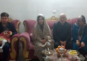 دیدار اعضای انجمن نجات زنجان با خانواده حبیب الله قاسمی