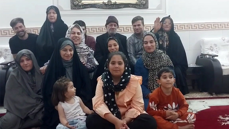 تبریک نوروزی خانواده قاسمی به حبیب الله قاسمی