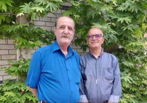 دیدار اعضای انجمن نجات لرستان با خانواده زهرا قاسمی