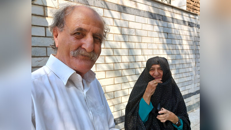 دیدار اعضای انجمن لرستان با خانواده زهرا قاسمی