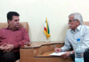 حضور آقای قاسمی دردفترانجمن نجات خوزستان