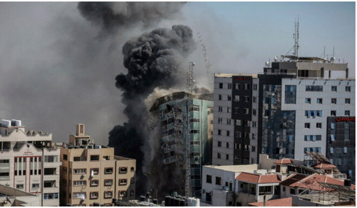شبکه الجزیره و خبرگزاری آسوشیتدپرس در غزه