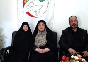 دیدار خانواده چشم به راه علی قلیزاده با مسئول انجمن نجات گیلان