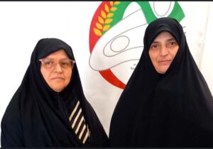 دیدار خواهران علی قلیزاده با مسئول انجمن نجات گیلان