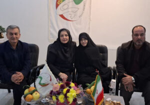 پیام تصویری زهرا قلیزاده به برادر اسیرش علی قلیزاده