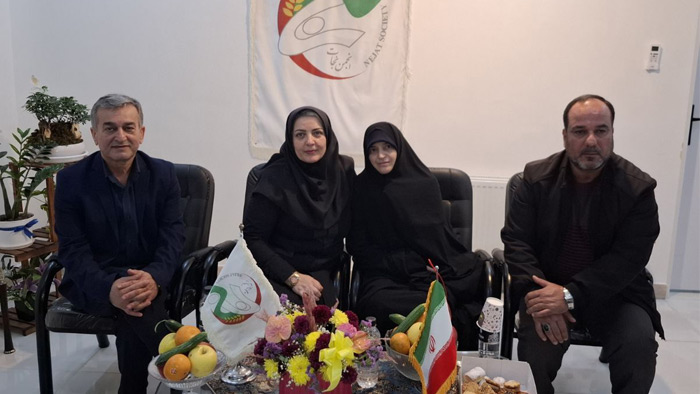 پیام تصویری زهرا قلیزاده به برادر اسیرش علی قلیزاده