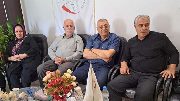 حضور خانواده ها در دفتر انجمن نجات گیلان 