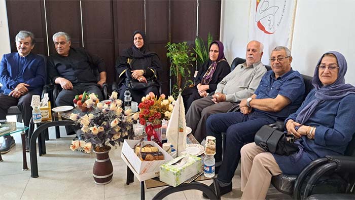 حضور خانواده ها در دفتر انجمن نجات گیلان 