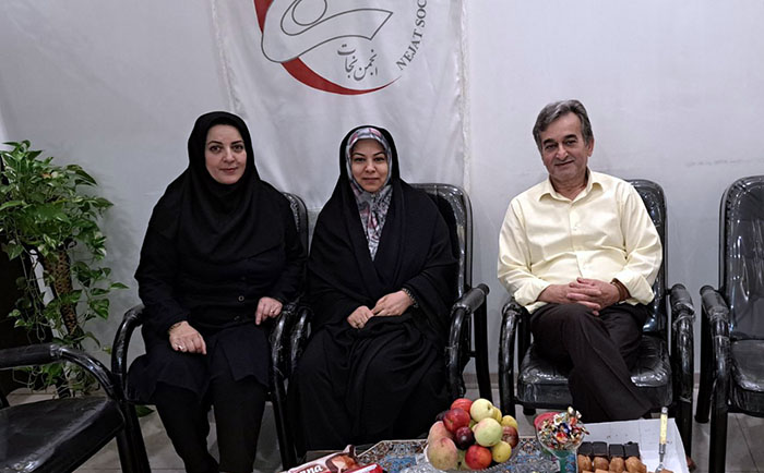 دیدار انجمن نجات با خانواده های گیلک