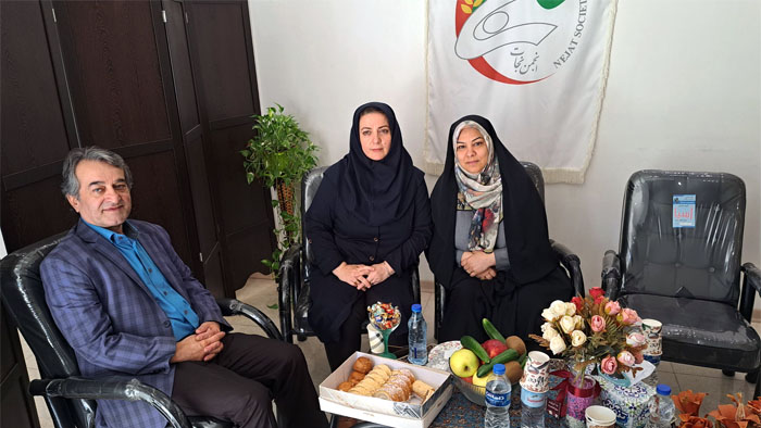 دیدار انجمن نجات گیلان با خانواده ها