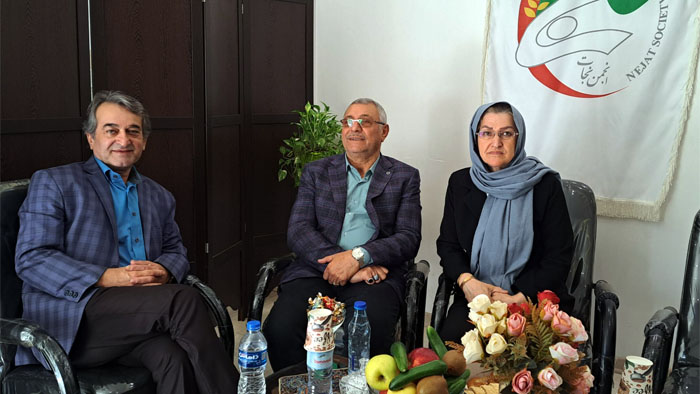 دیدار انجمن نجات گیلان با خانواده ها