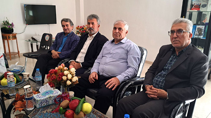 دیدار انجمن نجات گیلان با خانواده ها