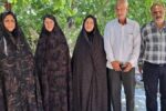 دیدار اعضای انجمن نجات استان مرکزی با خانواده عباس گل ریزان