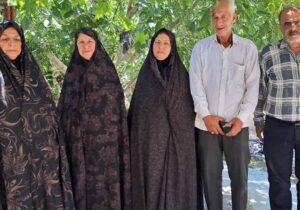 دیدار اعضای انجمن نجات استان مرکزی با خانواده عباس گل ریزان
