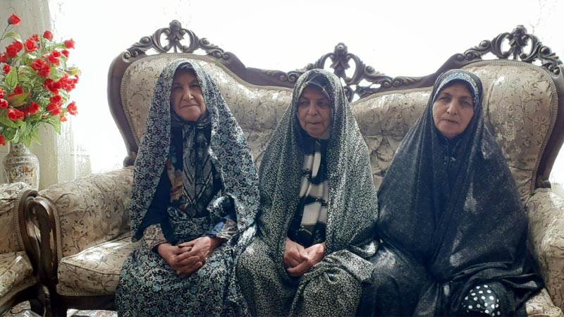 نامه خواهران عباس گل ریزان به برادرشان عباس