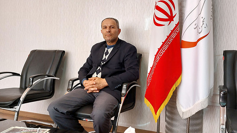 دیدار حمید گشسبی با مسئول دفتر نمایندگی  انجمن نجات در ارومیه