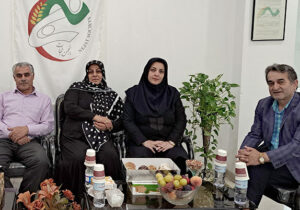 دیدار و گفتگو انجمن نجات گیلان با خانواده رضا حسن زاده