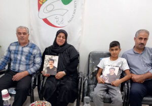 دیدار مسئول انجمن نجات گیلان با خانواده رضا حسن زاده