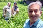 دیدار صمیمی از خانواده علی اصغر حاتم عضو اسیر رجوی