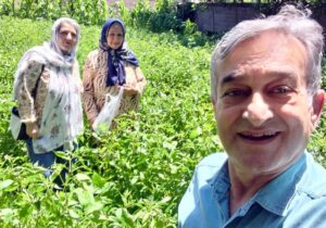 دیدار صمیمی از خانواده علی اصغر حاتم عضو اسیر رجوی