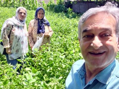 دیدار صمیمی از خانواده علی اصغر حاتم عضو اسیر رجوی