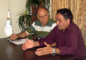 پرویز حیدرزاده در جمع خانواده های مازندرانی