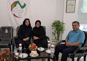 دیدار و گفتگو انجمن نجات گیلان با خانواده زهرا حسینی
