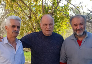 دیدار اعضای انجمن نجات مازندران با برادر کاظم حسینی مطلق