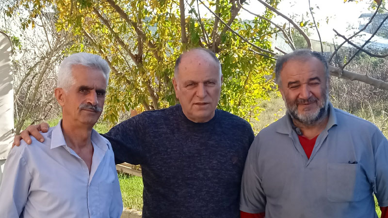 دیدار اعضای انجمن نجات مازندران با برادر کاظم حسینی مطلق