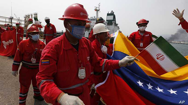 کشتی های نفت کش ایران به ونزوئلا رسیدند