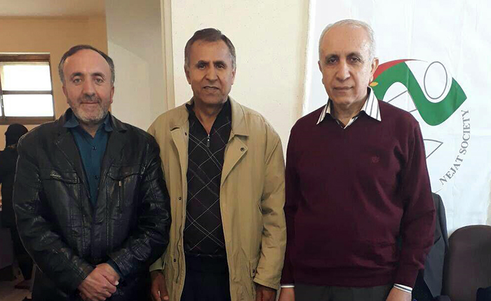 آقای محمد تورنگ در جمع خانواده های اصفهانی