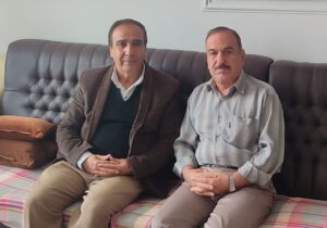 دیدار نوروزی انجمن نجات زنجان با خانواده علی حسین جماعتی