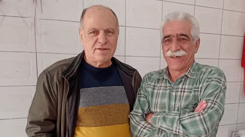 دیدار اعضای انجمن نجات مازندران با برادر بهمن، سیروس و بهرام جنت صادقی