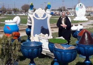 تبریک نوروزی مادر ژیلا کاکاوند