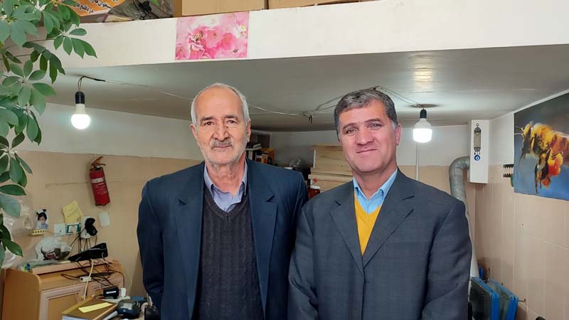 دیدار نوروزی اعضای انجمن نجات زنجان با خانواده مقصود و محمد کلانتری