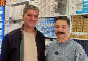 دیدار با برادر اصغر محمدی کامیاب