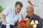 دیدار منصور نومانی با مسئول انجمن نجات گیلان
