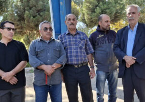 شرکت اعضای انجمن نجات کرمانشاه در مراسم یادبود پدر ولی دوستی