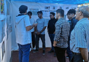 انجمن نجات کرمانشاه میزبان دانشجویان