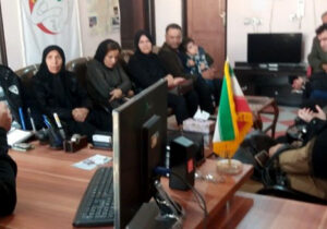 دیدار آقای سعدالله سیفی با تعدادی از خانواده های کرمانشاهی
