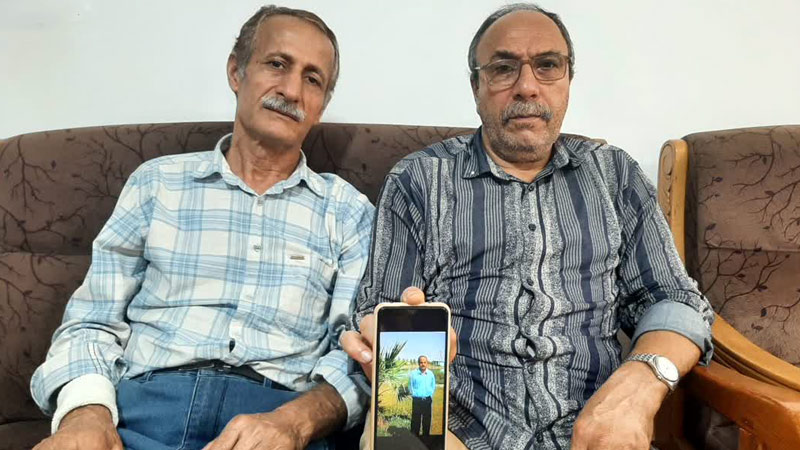 ملاقات گلی اسکاردی با برادر محمدرضا خزائی در دفتر انجمن نجات